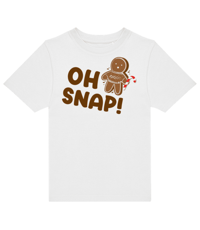 Náhľad: Oh Snap - Pánske tričko B&C - Biela - Predné
