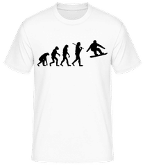 Evolution Of Snowboarding · Männer Basic T-Shirt