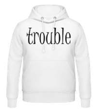 Trouble Makers Partner - Männer Hoodie - Weiß - Vorne