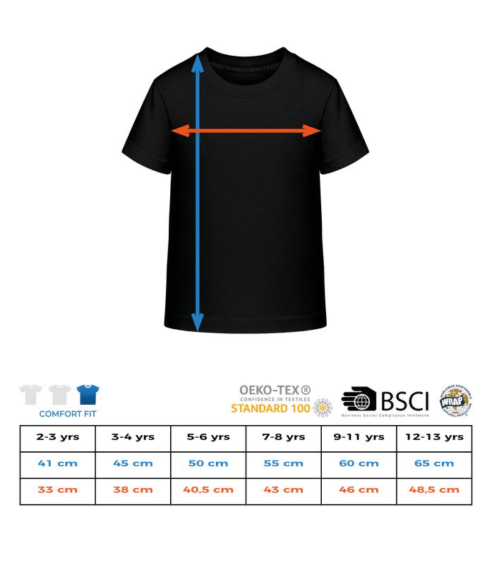 Preview: Star Wars - Book of Boba Fett - Logo New Boss - Kids T-Shirt - Size chart