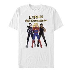Marvel - Ms. Marvel - Group Shot Ms. Ladies Get Info - Men's T-Shirt