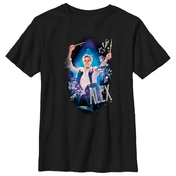 Aperçu: Netflix - Julie And The Phantoms - Alex Phantoms - Enfant T-shirt - Noir - Devant