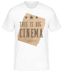 This Is Big Cinema · Männer T-Shirt B&C