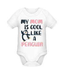 My Mom Is Cool Like_A Penguin · Body manches courtes bio