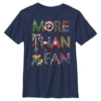 Marvel - Avengers Fan Letters - Dětské Tričko - Namořnická modrá - Napřed