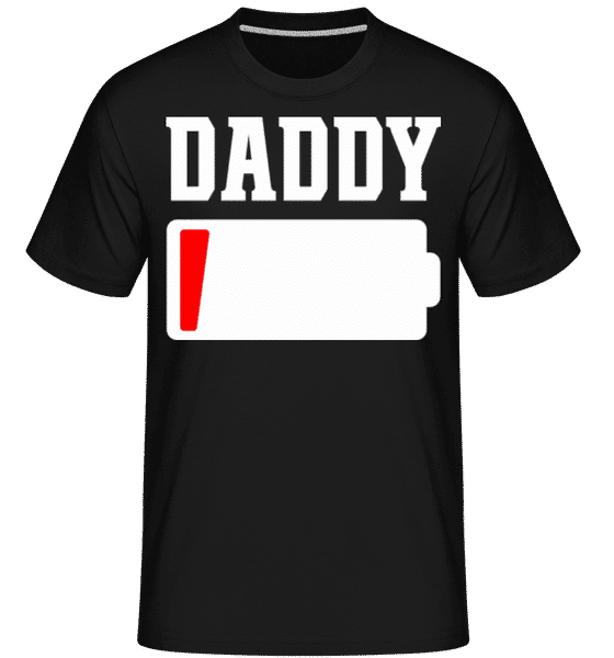 Aperçu: Daddy -  T-Shirt Shirtinator homme - Noir - Devant