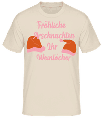 Fröhliche Arschnachten · Männer Basic T-Shirt
