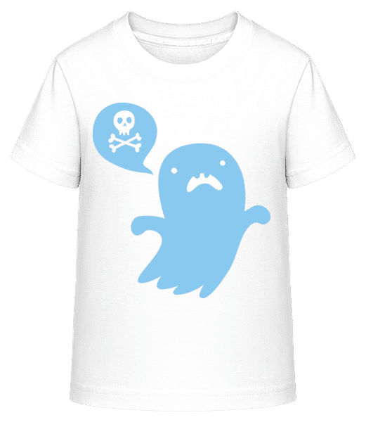 Aperçu: Esprit Fou - T-shirt shirtinator Enfant - Blanc - Devant