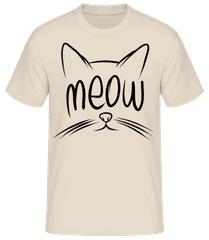 Meow · Camiseta básica para hombre