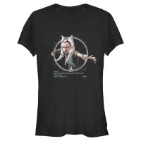 Star Wars - The Clone Wars - Ahsoka Just Who I Am - Frauen T-Shirt - Schwarz - Vorne