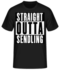 StraightOutta Sendling · Männer Basic T-Shirt