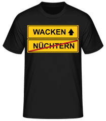 Wacken Nüchtern · Männer Basic T-Shirt