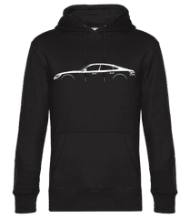 'Audi e-Tron GT' silhouette · Men’s Standard Hoodie