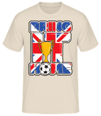 Futbal Británia Priveďte ho domov · Pánske basic tričko