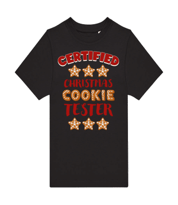Certified Christmas Cookie Tester - T-shirt homme B&C - Noir - Devant