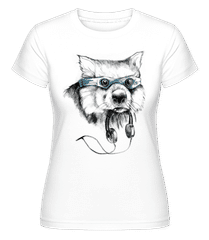 Raton Laveur Drôle Avec Des Lunettes De Natation ·  T-shirt Shirtinator femme