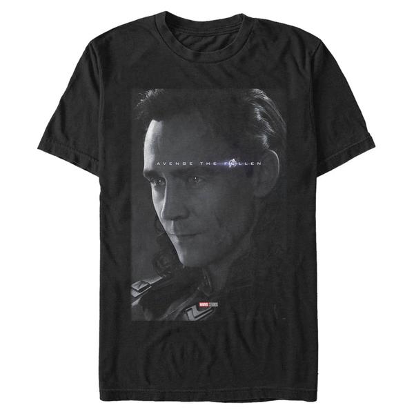 Aperçu: Marvel - Avengers Endgame - Loki Avenge - Homme T-shirt - Noir - Devant