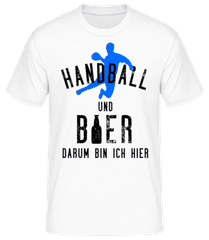 Handball Und Bier · Männer T-Shirt B&C