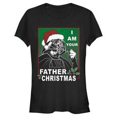Star Wars - Darth Vader Vader Father Christmas - Vánoce - Dámské Tričko