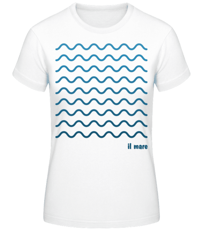 Preview: Il Mare - Women's B&C T-Shirt - White - Front