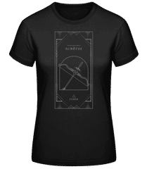 Art Deco Sternzeichen Schütze · Frauen Basic T-Shirt
