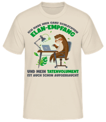 Schlechter Elan Empfang · Männer Basic T-Shirt