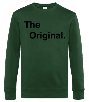 The Original - Männer Standard Pullover - Flaschengrün - Vorne