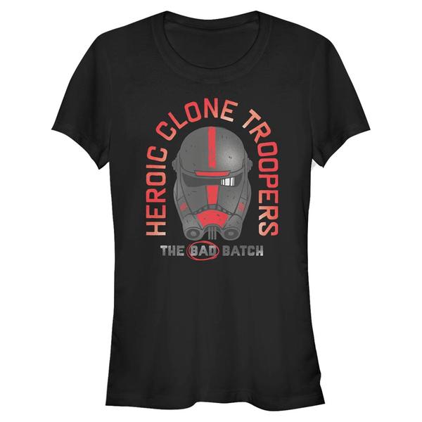 Aperçu: Star Wars - The Bad Batch - Skupina Heroic Batch - Femme T-shirt - Noir - Devant