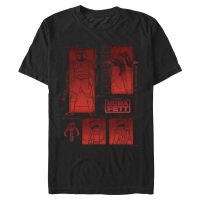 Star Wars - Book of Boba Fett - Boba Fett Living Legend - Pánské Tričko - Černá - Napřed