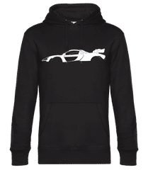 'McLaren Senna' Silhouette · Pánská standardní mikina s kapucí