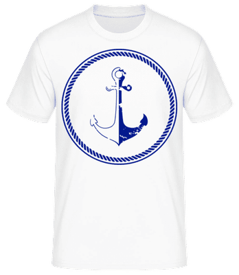 Anchor Symbol - T-shirt standard Homme - Blanc - Devant