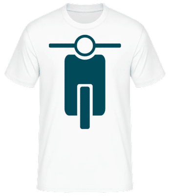 Biker Icon - T-shirt standard Homme - Blanc - Devant