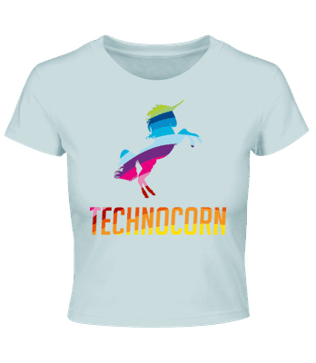 Technocorn - Krátké tričko - Světle modrá - Napřed