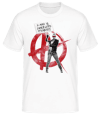 XMas Is Cancelled Fuckers - Men's Basic T-Shirt - White - Front