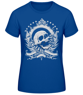 Skull Logo - Women's Basic T-Shirt - Royal blue - Front