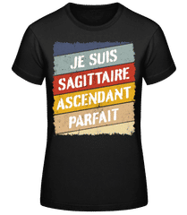Je Suis Sagittaire Style Rétro · T-shirt standard Femme
