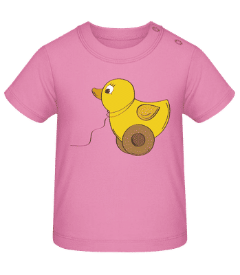 Dětská Comic - Duck - Tričko pro miminka - Růžová - Napřed