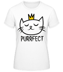 Purrfect · Frauen Basic T-Shirt