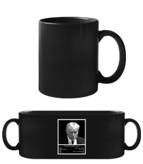 Donald Trump Mugshot · Schwarze Tasse