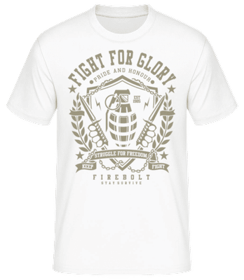 Grenade - Men's Basic T-Shirt - White - Front