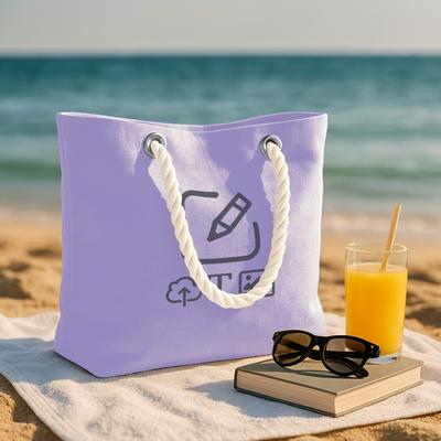 Beach Bag - Purple