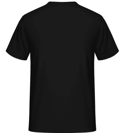 Nevermind The Witch Beware Of The Cat -  T-Shirt Shirtinator homme - Noir - Derrière