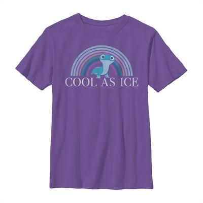 Disney - Frozen - Bruni Cool As Ice - Niños Camiseta - Lila - delante