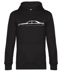 'Mercedes S W220' Silhouette · Men’s Standard Hoodie
