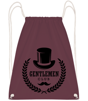 Gentlemen Club - Turnbeutel - Bordeaux - Vorn