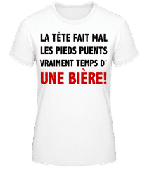 Temps D' Une Bière · T-shirt femme B&C