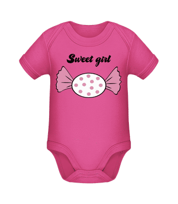 Sweet Girl - Bonbon - Bio body pre deti - Magenta - Predné