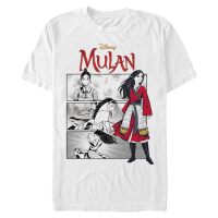 Disney - Mulan - Mulan Comic Panels - Men's T-Shirt - White - Front