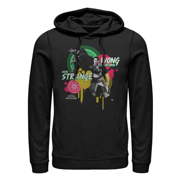 Aperçu: Marvel - Doctor Strange - Docteur Strange & Wong Dr Strange Wong Graphic - Unisex Sweat à capuche - Noir - Devant