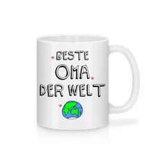 Beste Oma Der Welt Erde · Tasse